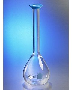 Corning Pyrex Vista 100ml Class B, Volumetric Flask With Polyethylene Snap-Cap