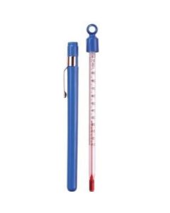 SPER Scientific Pocket Thermometers (Plastic)Red Organic Thermometers White Back Total Immersion