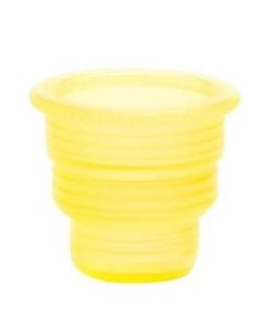 BioPlas 10mm 12mm 13mm 16mm 18mm For Blood Collection Culture Tubes, Yellow, 500/Pk