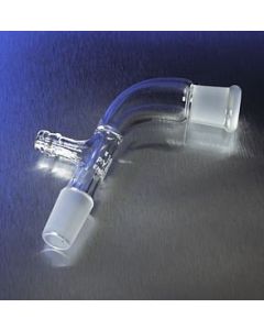 Corning Pyrex 105 Degrees Angle Vacuum Connecting Adapter With 19/22 Joints