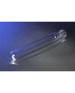 Corning Pyrex 16x125mm Disposable Round Bottom Threaded Culture Tubes, Without Marking Spot Or Caps,