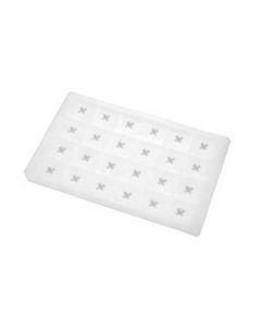 Corning Axygen Piercable Sealing Mat for 24 Well Deep Well Plate, Sterile, 10 Mats Per Unit. 5 Units
