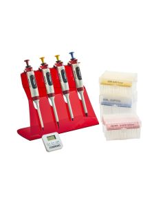 Corning Axygen Axypet Pro Starter Kit, Includes: 4 single-channel pipettors: 0.5 to 10 Microliters,