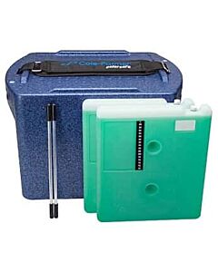 Antylia Argos PolarSafe® Transport Box 20 L with Two 22°C Blocks (2 L)