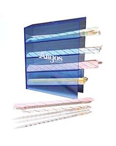 Antylia ArgosAcrylic Pipette Organizing Rack; Blue