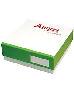 Antylia Argos PolarSafe® Cardboard Freezer Box, 5 x 5 x 2"; Green