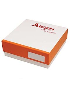 Antylia Argos PolarSafe® Cardboard Freezer Box, 5 x 5 x 2"; Orange