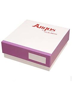 Antylia Argos PolarSafe® Cardboard Freezer Box, 5 x 5 x 2"; Violet