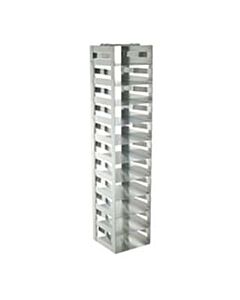 Antylia ArgosVertical/Chest Freezer Rack with Spring Clips for Standard 2" Boxes, 11 box capacity