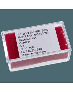 Perkin Elmer Autosampler Aluminum Sample Covers - Qty. 400 - PE (Additional S&H or Hazmat Fees May Apply)