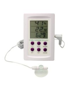 Bel-Art H-B Instruments Thermometer-Hygrometer, Electronic, 0 To
