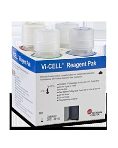 Beckman Vi-Cell Xr Quad Pack Reagent Kit With 8 Bags Of Sample