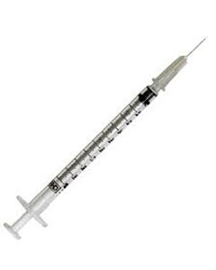 BD 1 mL BD® Tuberculin Syringe with Detachable 27 G x 3/8 in. Intradermal Bevel Needle