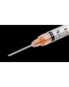 BD 3 mL BD Integra™ Retracting Safety Syringe with 25 G x 1 in. Needle