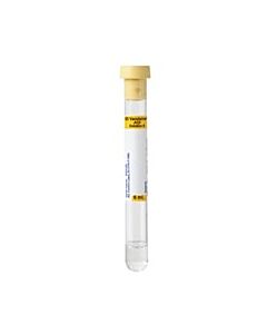 BD Glass Tube, Conventional Stopper, 13 X 100mm, 6.0ml, Yellow, Paper