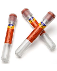 BD P100 Blood Collection Tube, 8.5ml, 16 X 100mm, Clear, Hemogard™