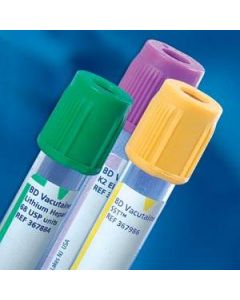 BD Vacutainer® Blood Collection Tube, Plastic, K2, EDTA, 13mm x 75mm