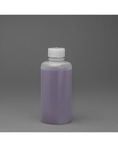 Bel-Art Precisionware Narrow-Mouth 250ml (8oz) High-Density Polyethylene Bottles; Polypropylene Cap, 28mm Closure (Pack Of 12)
