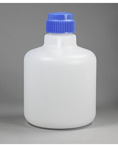 Bel-Art Autoclavable Polypropylene Carboy Without Spigot; 10 Liters (2.6 Gallons)