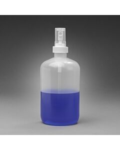 Bel-Art Spray Pump 500ml (16oz) Polyethylene Bottles (Pack Of 12)