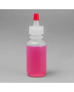 Bel-Art Dispensing/Drop 30ml (1oz) Polyethylene Bottles; 18mm Closure (Pack Of 12)