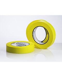 Bel-Art Write-On Yellow Label Tape; 40yd Length, 1 In. Width, 3 In. Core (Pack Of 3)