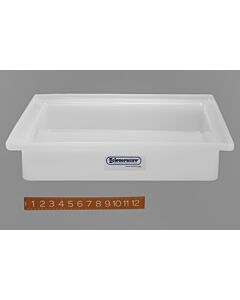 Bel-Art General Purpose Polyethylene Tray Without Faucet; 18 X 22 X 4 In.