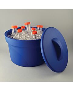 Bel-Art Magic Touch 2 High Performance Blue Ice Bucket; 2.5 Liter, With Lid