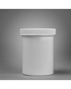 Bel-Art Screw Cap 236.6ml (8oz) Polypropylene Jars; 43mm Closure (Pack Of 12)