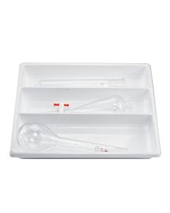 Bel-Art Lab Drawer 3 Compartment Tray; 14 X 17½ X 2¼ In.