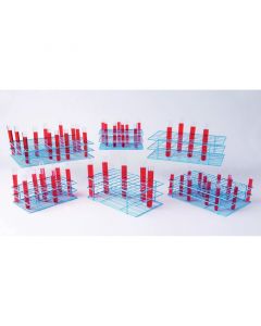 Bel-Art Poxygrid Test Tube Rack; For 10-13mm Tubes, 60 Places