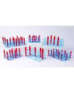 Bel-Art Poxygrid Test Tube Rack; For 13-16mm Tubes, 60 Places