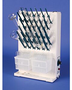 Bel-Art Lab-Aire Ii Polypropylene Single-Sided Electric Benchtop Glassware Dryer; 3 Tier, 120v, 16.75 X 7.5 X 22.7 In.