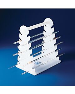 Bel-Art Pipette Support Rack; 22cm And Longer, 12 Places, 9½ X 7 X 11½ In., Polyethylene