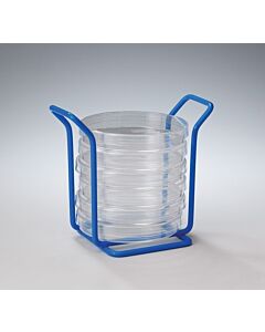 Bel-Art Poxygrid Petri Dish Mini Rack; 100mm, 6 Places, 5¼ X 3¼ X 4¾ In.