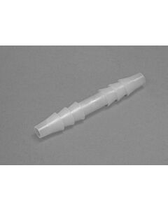 Bel-Art Straight Tubing Connectors For ³⁄₁₆ In. Tubing; Polypropylene (Pack Of 12)