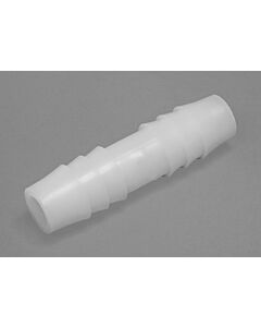 Bel-Art Straight Tubing Connectors For ⅜ In. Tubing; Polypropylene (Pack Of 12)