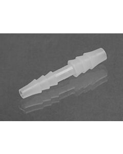 Bel-Art Stepped Tubing Connectors For ³⁄₁₆ In. To ¼ In. Tubing; Polypropylene (Pack Of 12)