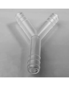 Bel-Art Wye (Y) Tubing Connectors For ¼ In. Tubing; Polypropylene (Pack Of 12)