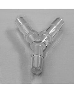 Bel-Art Wye (Y) Tubing Connectors For ⁵⁄₁₆ In. Tubing; Polypropylene (Pack Of 12)