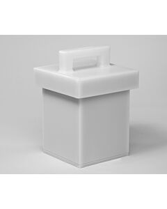 Bel-Art Lead Lined Polyethylene Storage Box; 15l X 15w X 20cmh