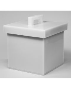 Bel-Art Lead Lined Polyethylene Storage Box; 25l X 25w X 25cmh