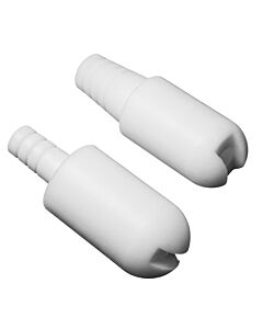 Bel-Art Tubing Sinkers; ⁷⁄₃₂ To ¼ In. And ⁵⁄₁₆ To ⁷⁄₁₆ In. Tubing (Pack Of 2)