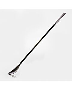 Bel-Art Teflon Fep Lab Spoon And Spatula; 9 In., Stainless Steel