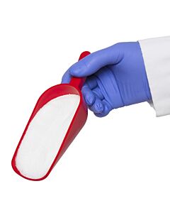 Bel-Art Sterileware Sterile Sampling Scoop; 250ml (8oz), Red, Plastic, Individually Wrapped (Pack Of 100)