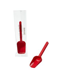 Bel-Art Sterileware Pharma Scoops - Red; 60ml (2oz), Individually Wrapped (Pack Of 100)