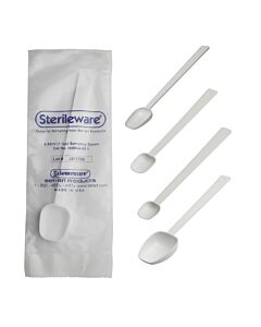 Bel-Art Sterileware Double Bagged Long Handle Sampling Spoons; 1.25ml (¼Tsp)