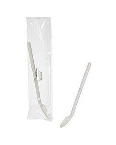 Bel-Art Sterileware Extra-Long, Bent Handle Spoons; 10ml, Individually Wrapped (Pack Of 100)