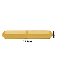 Bel-Art Spinbar Teflon Octagon Magnetic Stirring Bar; 76.2 X 12.7mm, Yellow