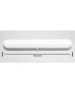 Bel-Art Spinbar Teflon Octagon Magnetic Stirring Bar; 76.2 X 12.7mm, White